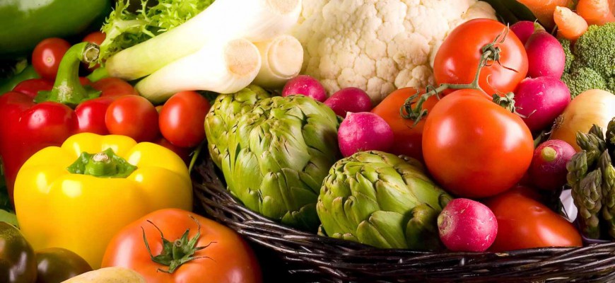 Kalorické tabulky – zelenina